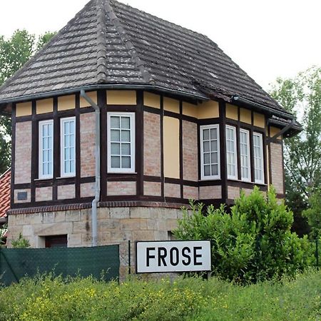 "Altes Stellwerk Frose" Am Froser See Extérieur photo